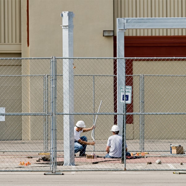 how much time can i lease the temporary fence for my building site or event in Carmichael California